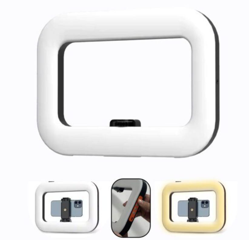 ARO DE LUZ CUADRADO CON BLUETOOTH