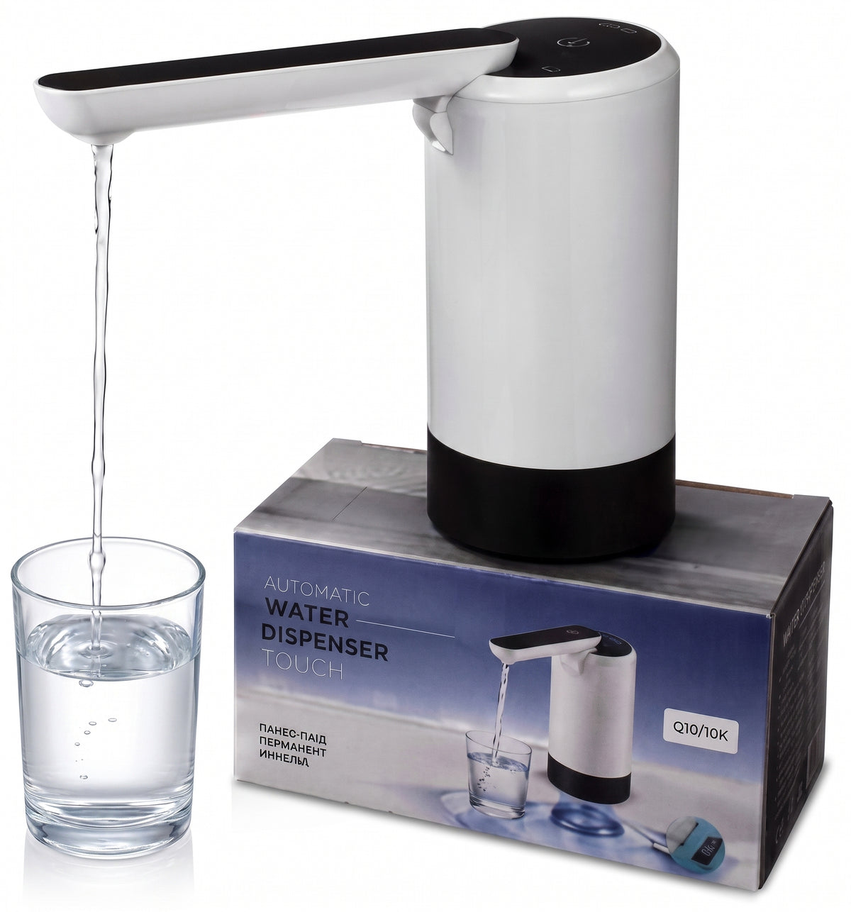 DISPENSADOR AUTOMATICO DE AGUA OK-108 ( BLANCO )