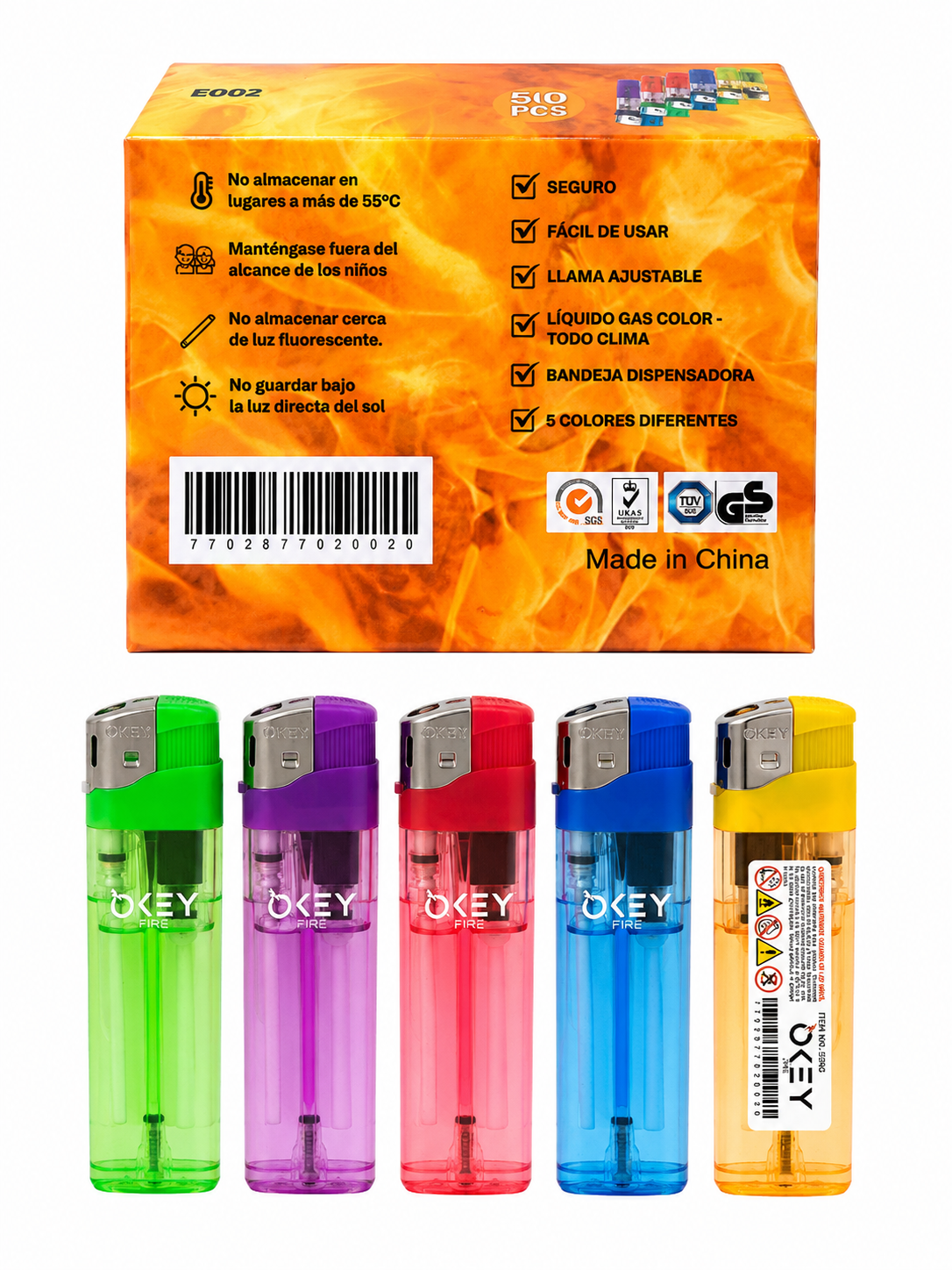 Encendedor Eléctrico E002