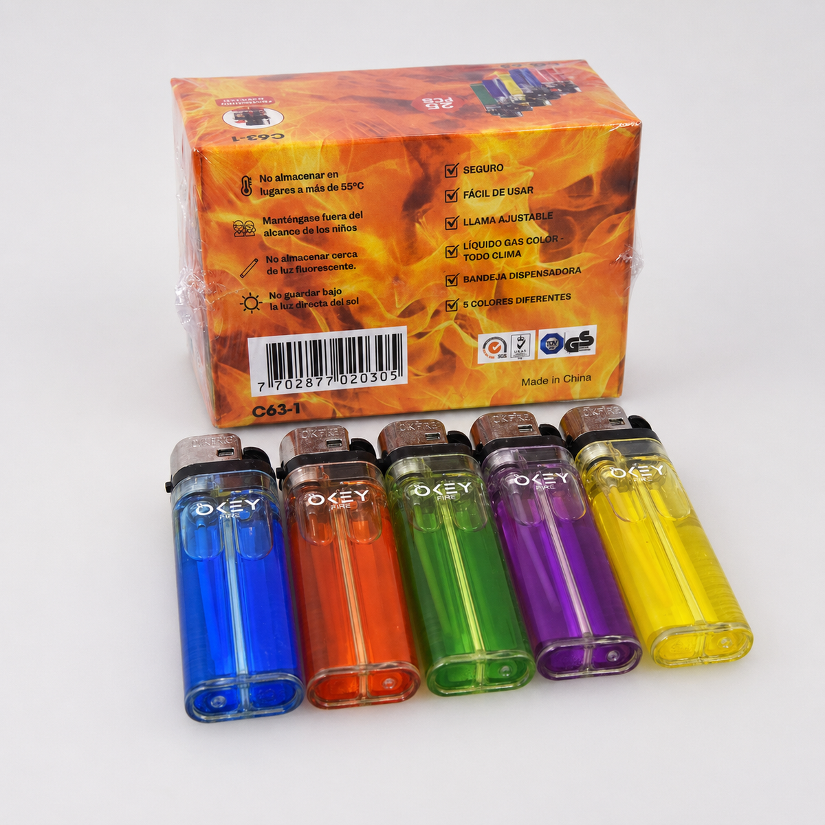 Encendedor Rastrillo C63