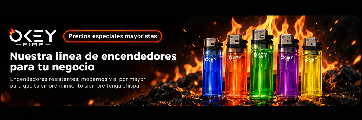 Línea de encendedores OkeyTech al por mayor