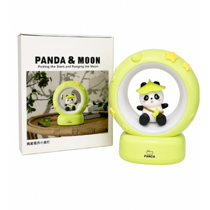 Lámpara Redonda táctil nocturna panda MG-A01