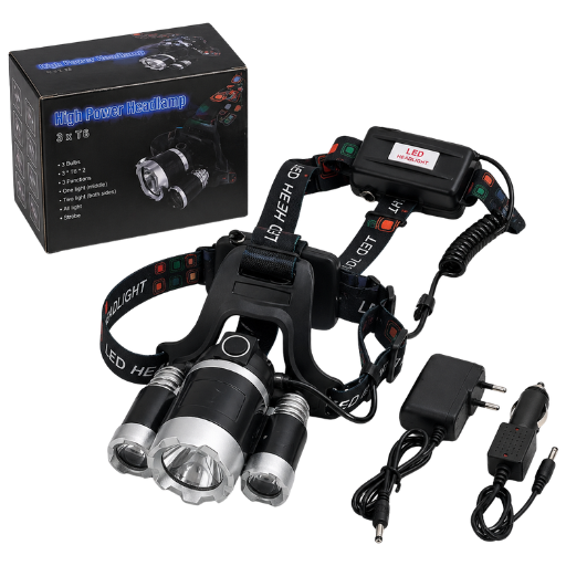 Linterna frontal recargable OKEY OK-199
